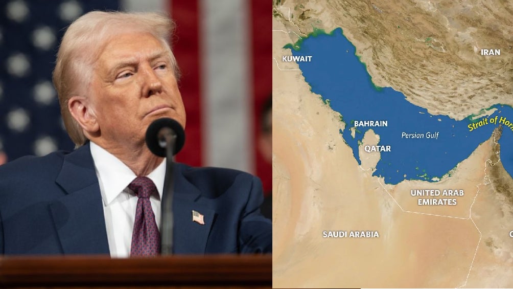 AP: Trump planea anunciar el cambio de nombre para el golfo Pérsico AP: Trump planea anunciar el cambio de nombre para el golfo Pérsico
